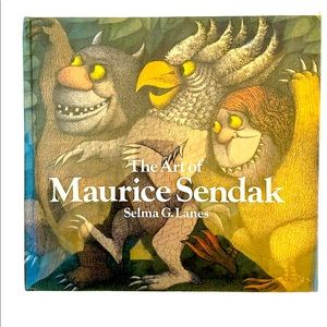The Art of Maurice Sendak Hardcover Book 1st Edition Transparent acetate jacket